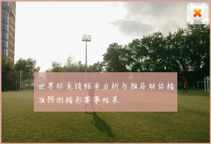 世界杯竞猜赔率分析与推荐助你精准预测精彩赛事结果